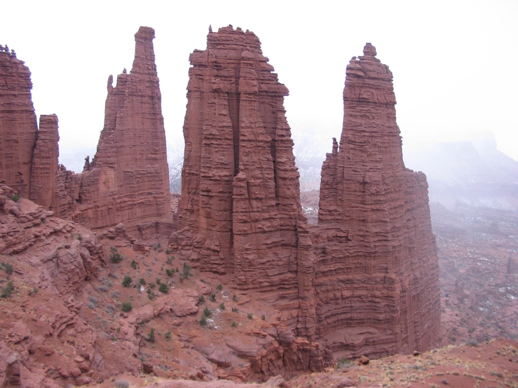 Titan, Echo, and Cottontail Towers