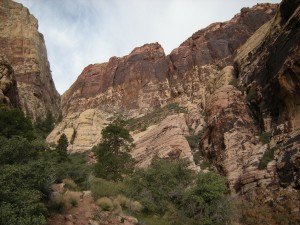 Brownstone Wall - South