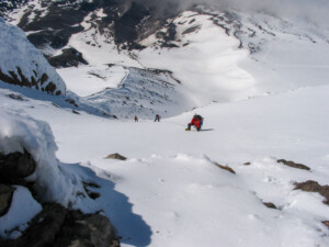 Wy’East, Steel Cliff Gullies