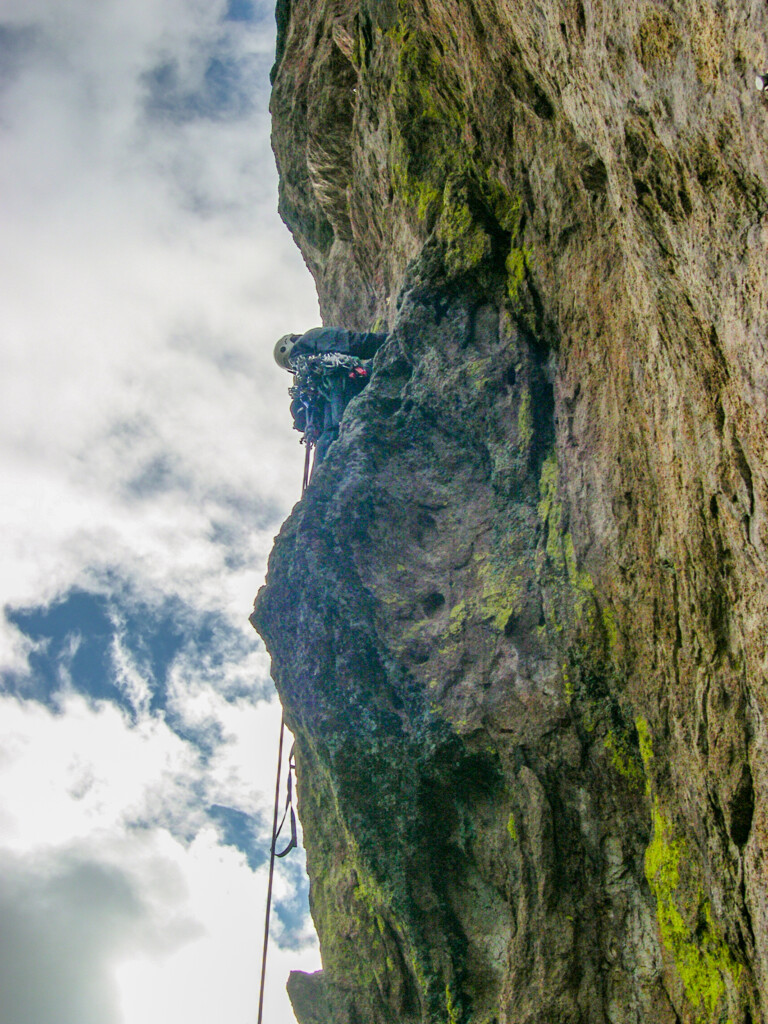 Steins Pillar - Northeast Face