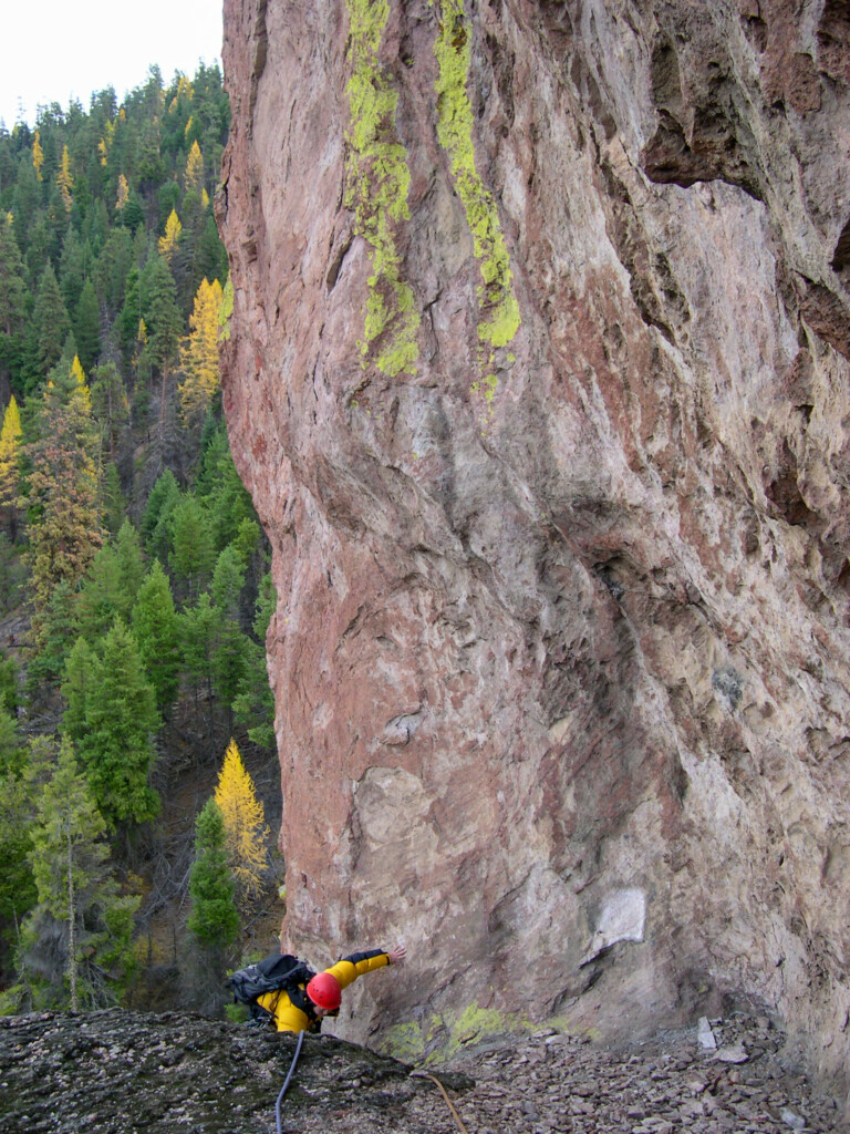 Steins Pillar - Northeast Face